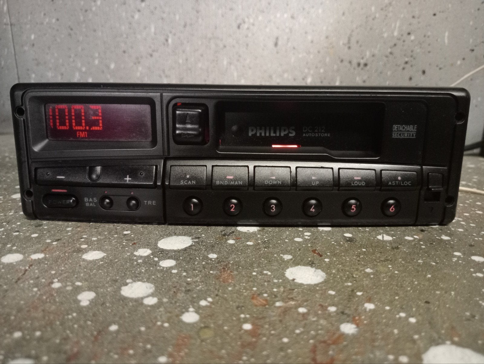 Philips DC 212 Radio Cassette Fm, Ophalen of Verzenden