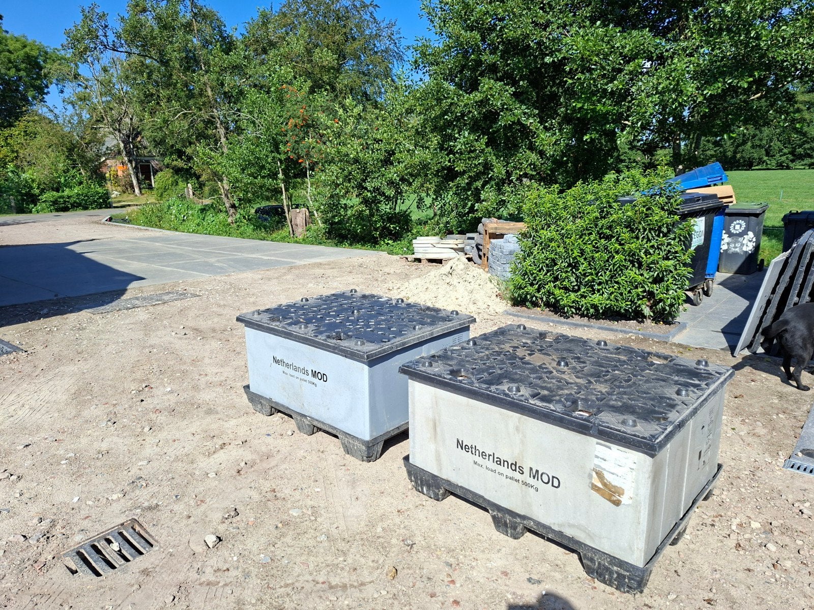 Opslagbakken - 1200x1000x685mm - Ideaal voor transport, Doe-het-zelf en Verbouw, Kratten en Dozen, Ophalen, Gebruikt, 100 cm of meer