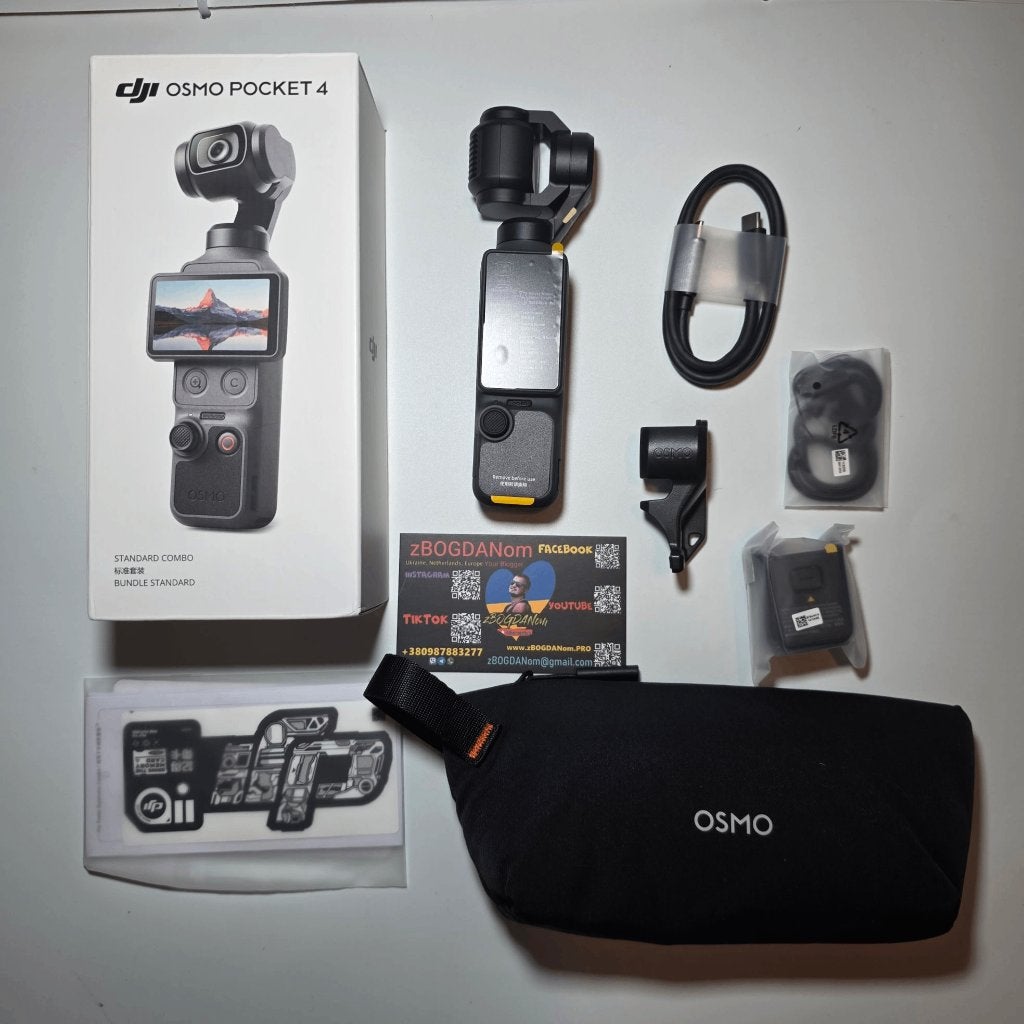 Dji Osmo Pocket 4 Best Camera For Vlog, Overige merken, Overige soorten, Zo goed als nieuw, Camera