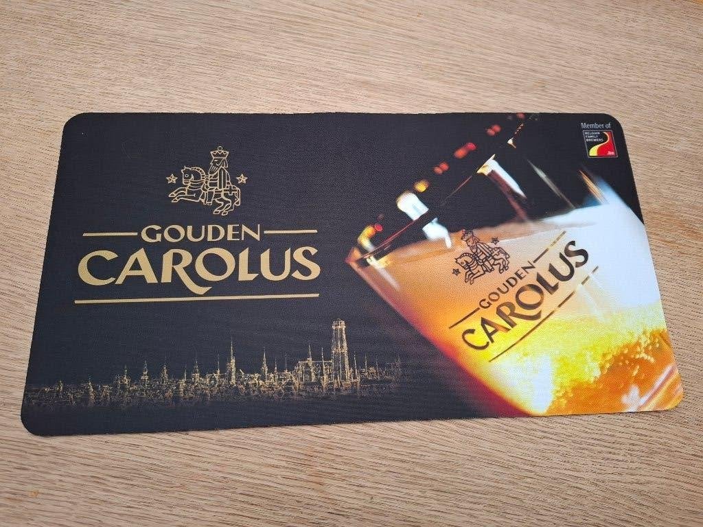 Barmat / toogmat Gouden Carolus, Verzamelen, Biermerken, Ophalen of Verzenden, Nieuw, Overige typen, Overige merken