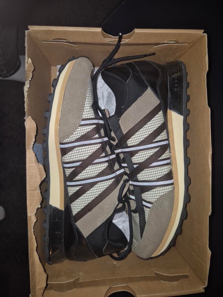 Cruyff Fearia Hex-Tech Sneakers - Beige/Bruin, Cruyff, Bruin, Nieuw, Ophalen of Verzenden