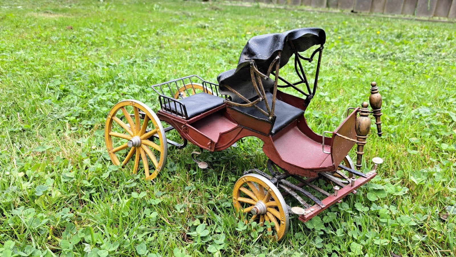 Prachtige miniatuur koets, Ophalen of Verzenden