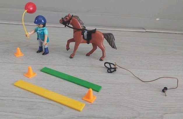 Playmobil 9259 - paardentherapeute, Gebruikt, Complete set, Ophalen of Verzenden, Country