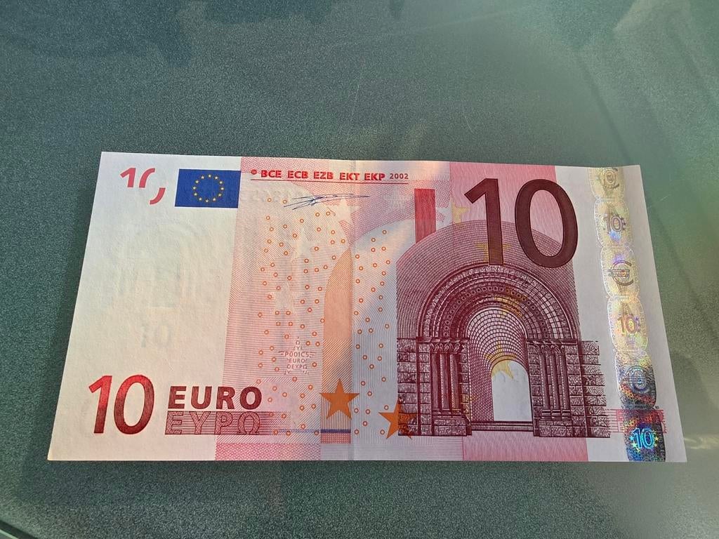 10 euro biljet 2002 Nederland unc Duisenberg, Ophalen, Overige landen, 10 euro
