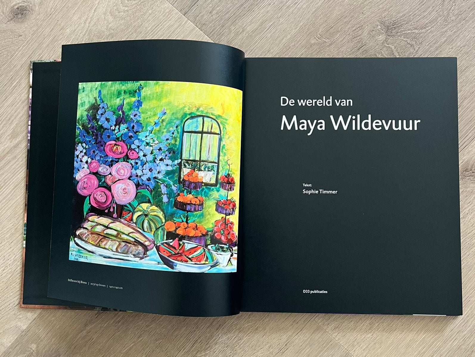 Maya Wildevuur boek, Ophalen of Verzenden, Nieuw, Schilder- en Tekenkunst