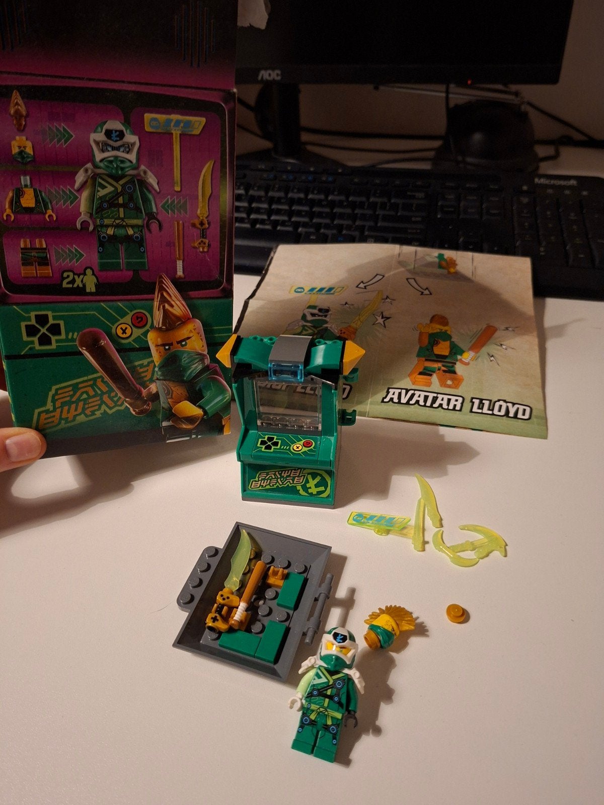 Lego Ninjago set 71716 Lloyd Avatar met minifiguur, Inclusief minifiguren, Gebruikt, Lego, Ophalen of Verzenden