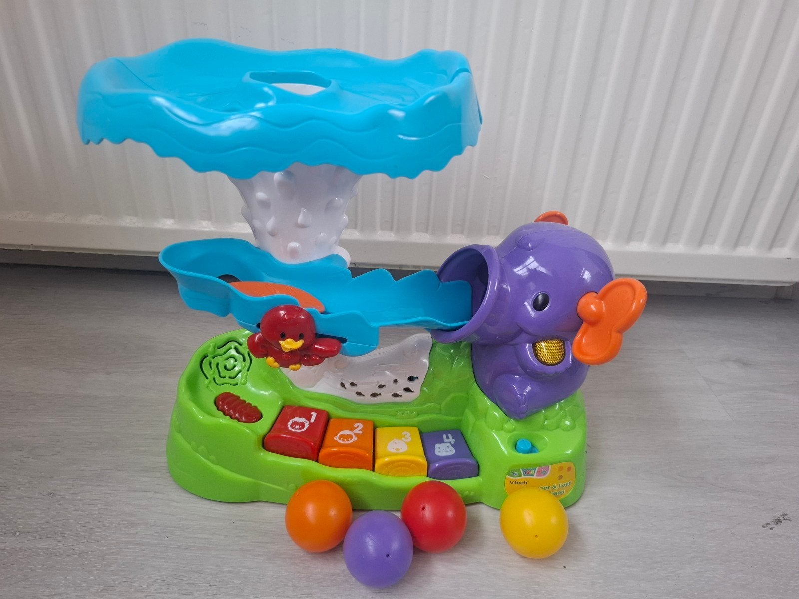 Vtech lanceer en leer ballenbaan, Kinderen en Baby's, Speelgoed | Vtech, Ophalen, Zo goed als nieuw, 6 maanden tot 2 jaar