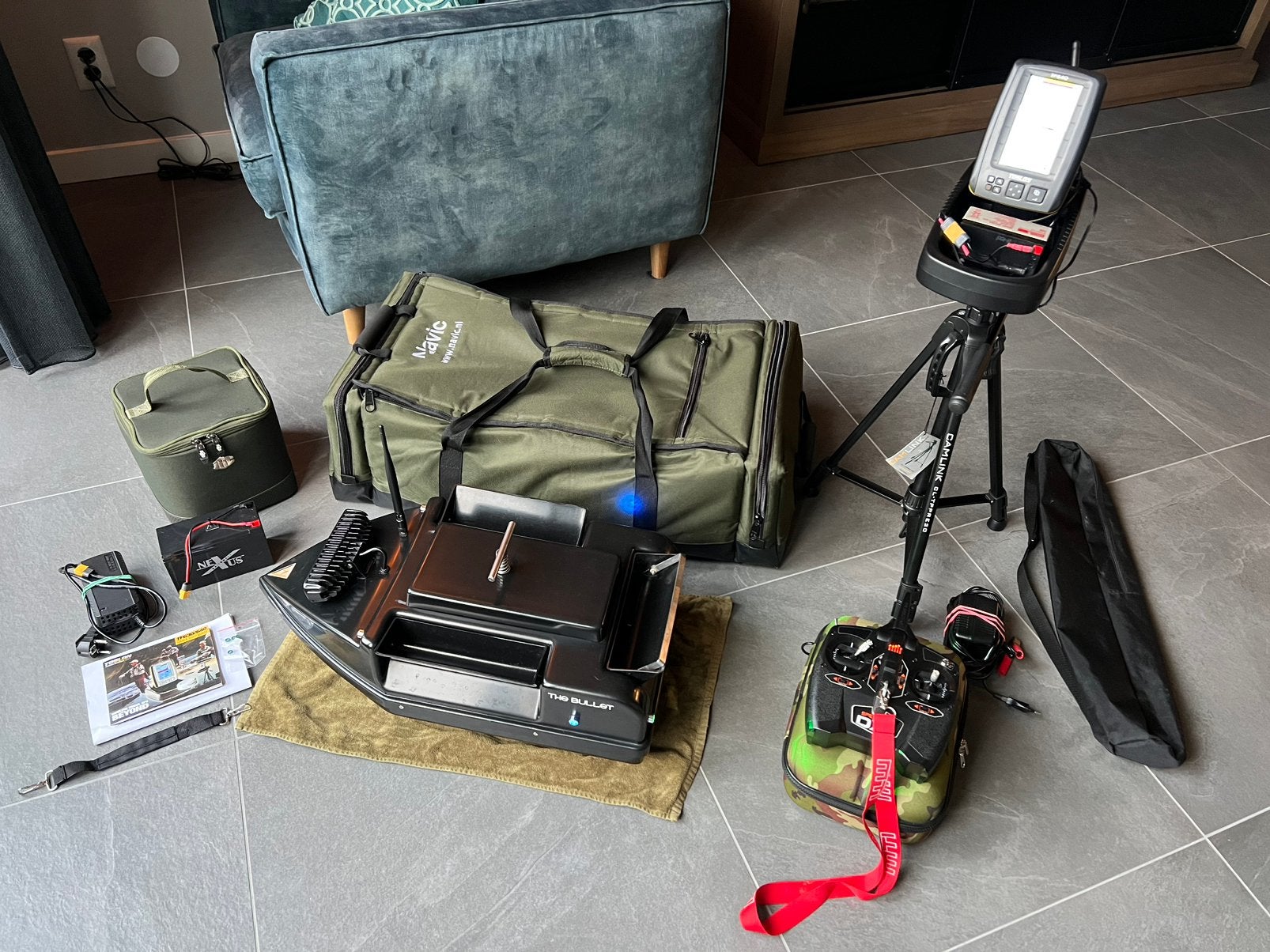 Boboot Bullet met Toslon TF640 GPS met veel extra’s, Ophalen, Complete set