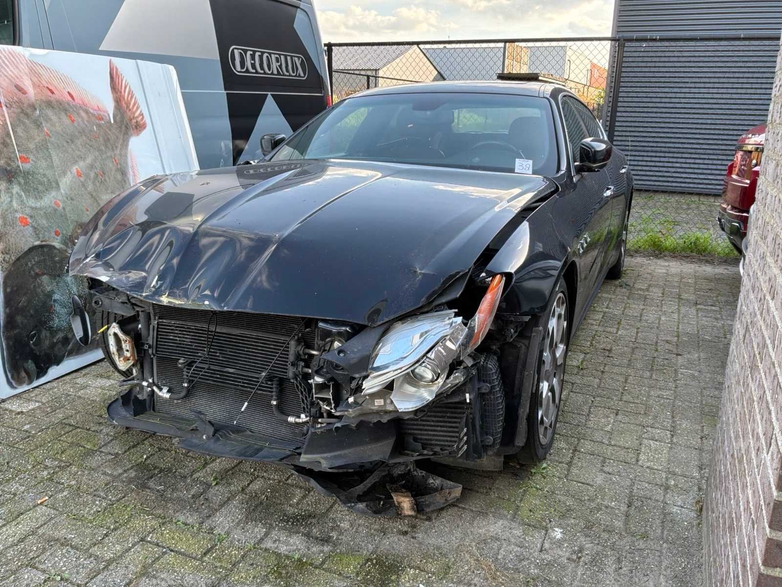 2014 Maserati QUATTROPORTE M156 Personenauto, Auto's, Automaat, Gebruikt, Overige carrosserieën, Bedrijf