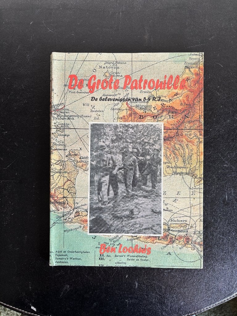 J.B.H Loohuis - De grote patrouille, bataljon 5-4 R.J - KNIL, Boeken, Oorlog en Militair, Gelezen, J.B.H Loohuis, Ophalen of Verzenden