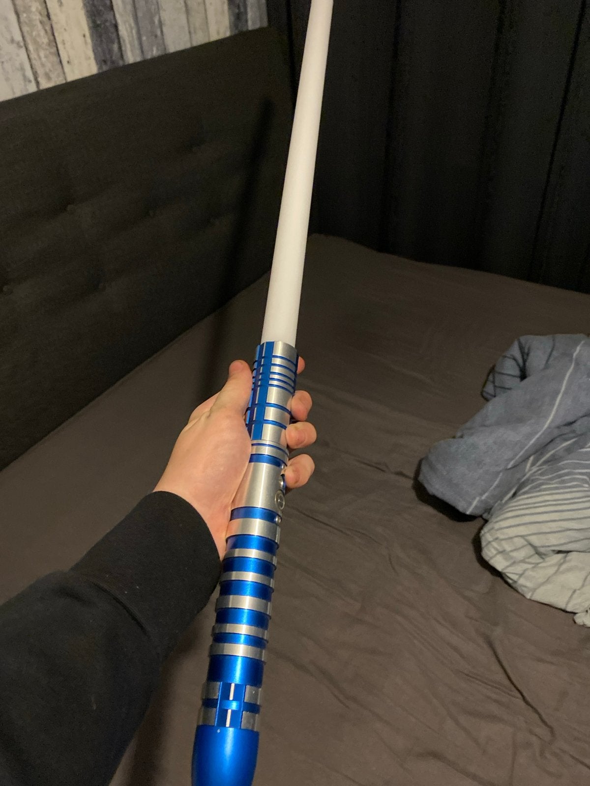 Light saber met geluid effecten, Ophalen of Verzenden, Zo goed als nieuw
