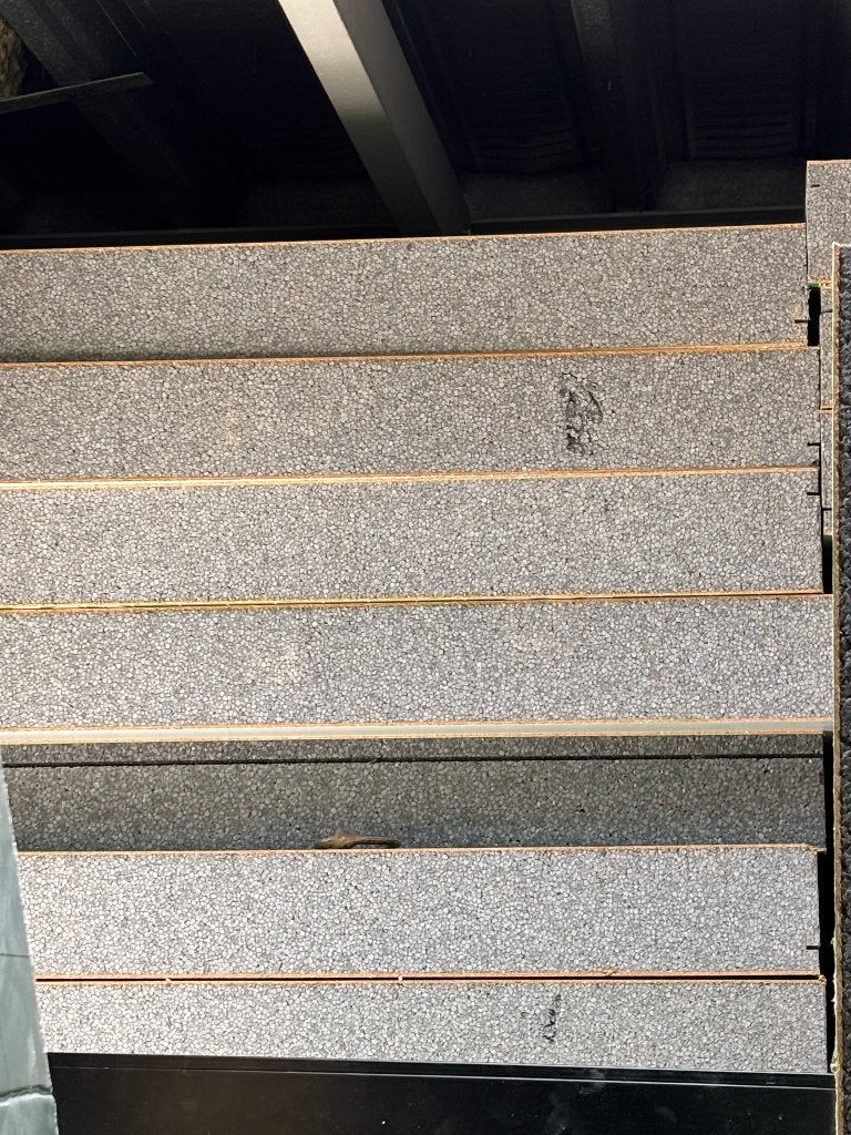 Geisoleerde unidek isolatieplaten, 12 cm of meer, Nieuw, 15 m² of meer, Piepschuim (Tempex)