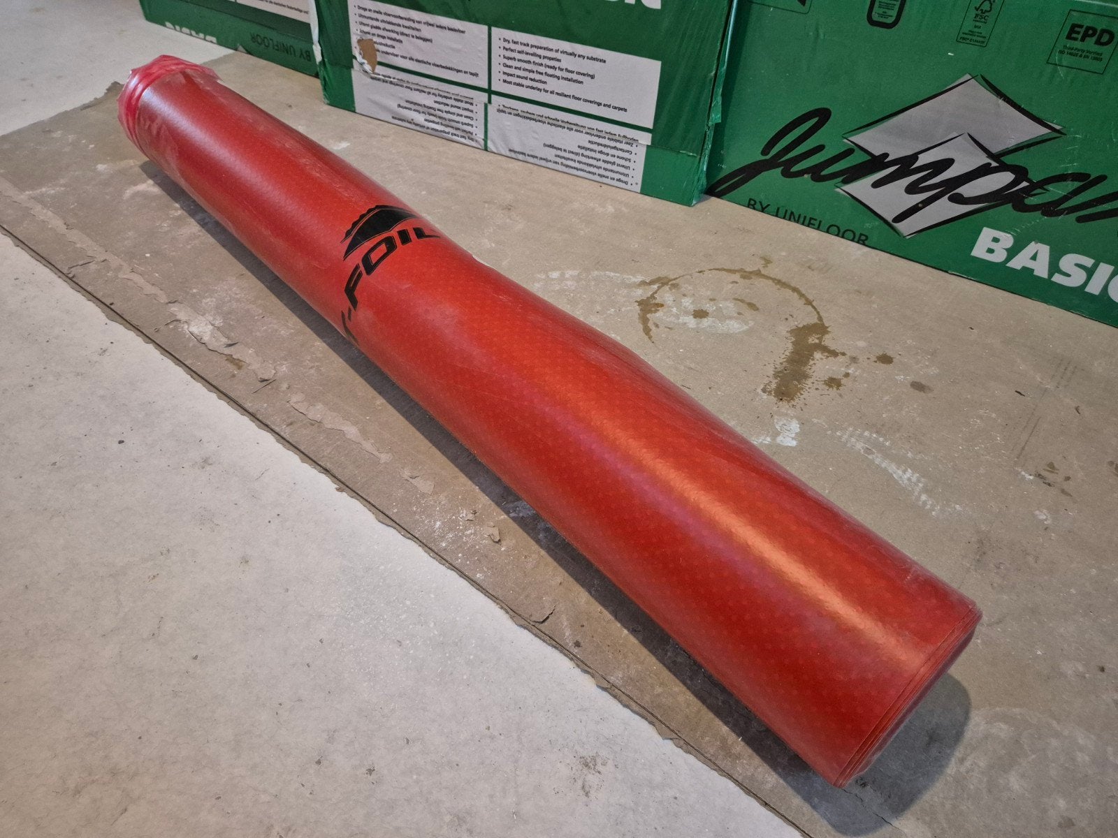 12m2 heatfoil ondervloer folie, Ophalen, Nieuw, 15 m² of meer, Folie
