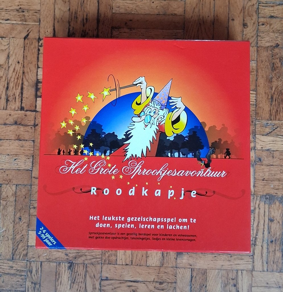 Roodkapje Kinderbordspel, Ophalen of Verzenden, Zo goed als nieuw, Overige typen