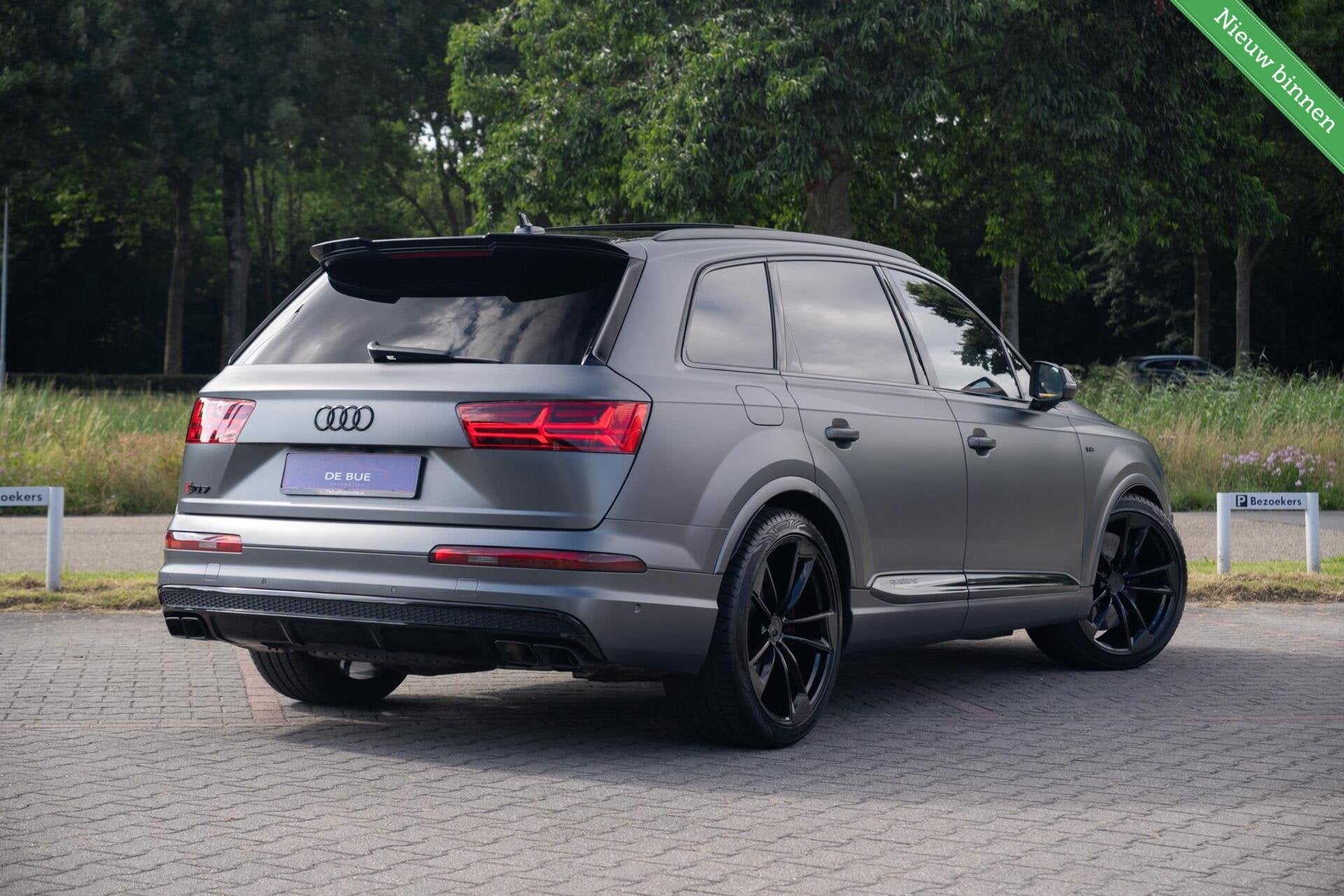 Audi SQ7 4.0 V8 TDI SQ7 Quattro|Grijs Kenteken|Keramisch|Ban, Auto's, 435 pk, Gebruikt, Automatische klimaatregeling, Bedrijf