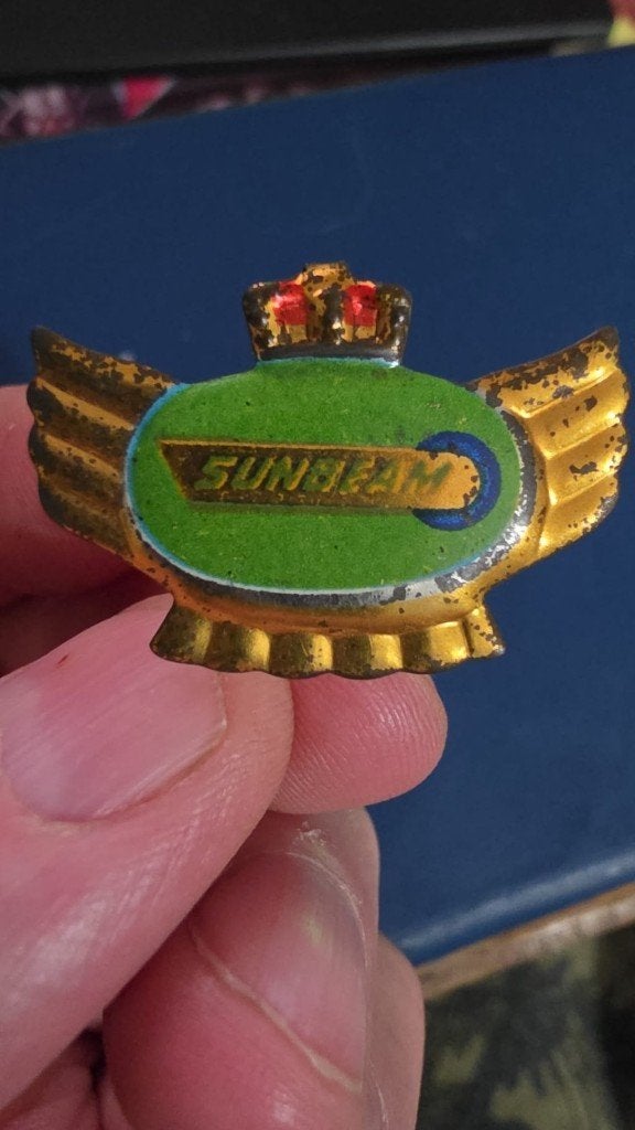 Speldje Sunbeam motorcycle, Ophalen of Verzenden, Gebruikt, Overige onderwerpen, Speldje of Pin