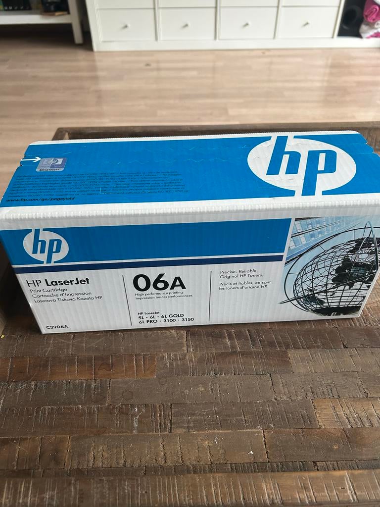 HP LaserJet 06A Zwarte Print Cartridge (C3906A), Computers en Software, Printerbenodigdheden, HP, ., Nieuw, Ophalen of Verzenden