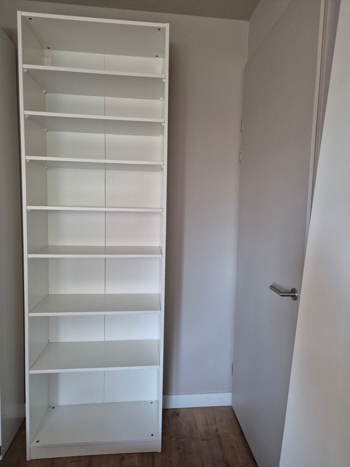 Witte IKEA Pax kast met 7 planken, Ophalen, Gebruikt, 200 cm of meer, 50 tot 100 cm