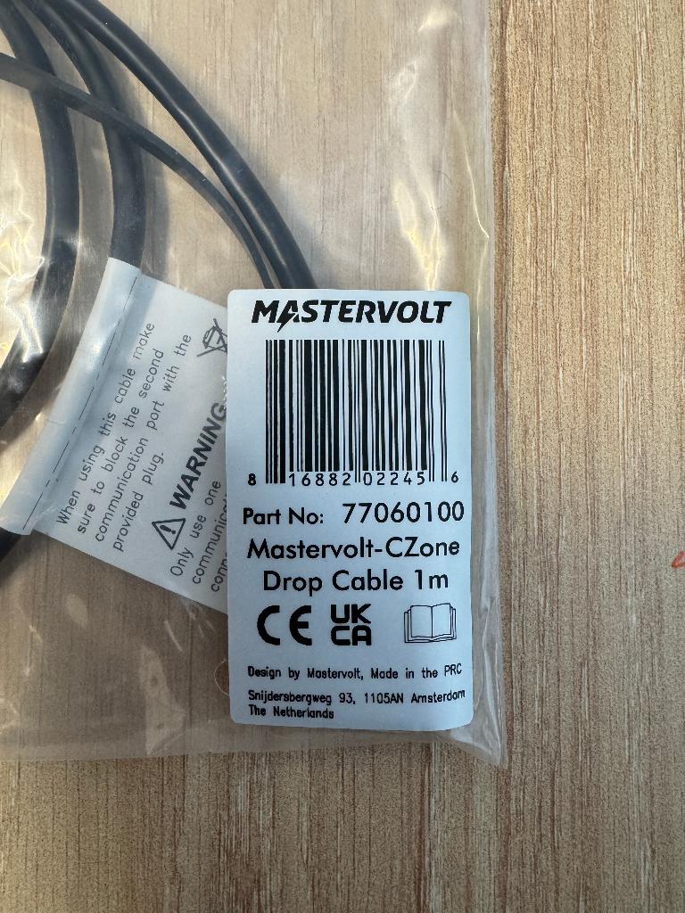 Czone, NMEA 2000, Mastervolt, kabels verlopen weerstand enz., Ophalen, Nieuw, Kabel of Apparatuur