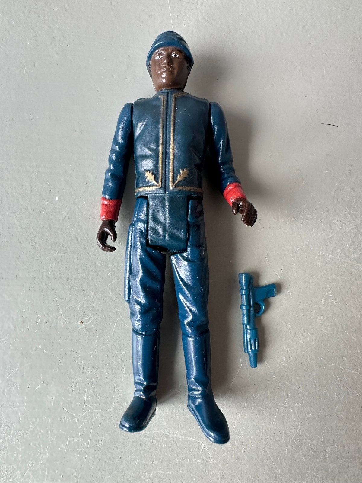 Star Wars vintage Bespin Guard black Kenner, Ophalen of Verzenden, Zo goed als nieuw, Actiefiguurtje
