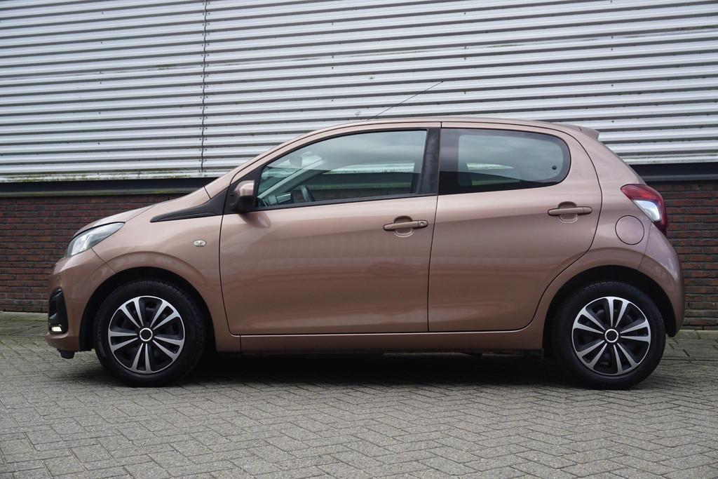 Peugeot 108 1.0 e-VTi Airco/Koppeling reeds vervangen/ Nette, Stof, Gebruikt, Bruin, 4 stoelen