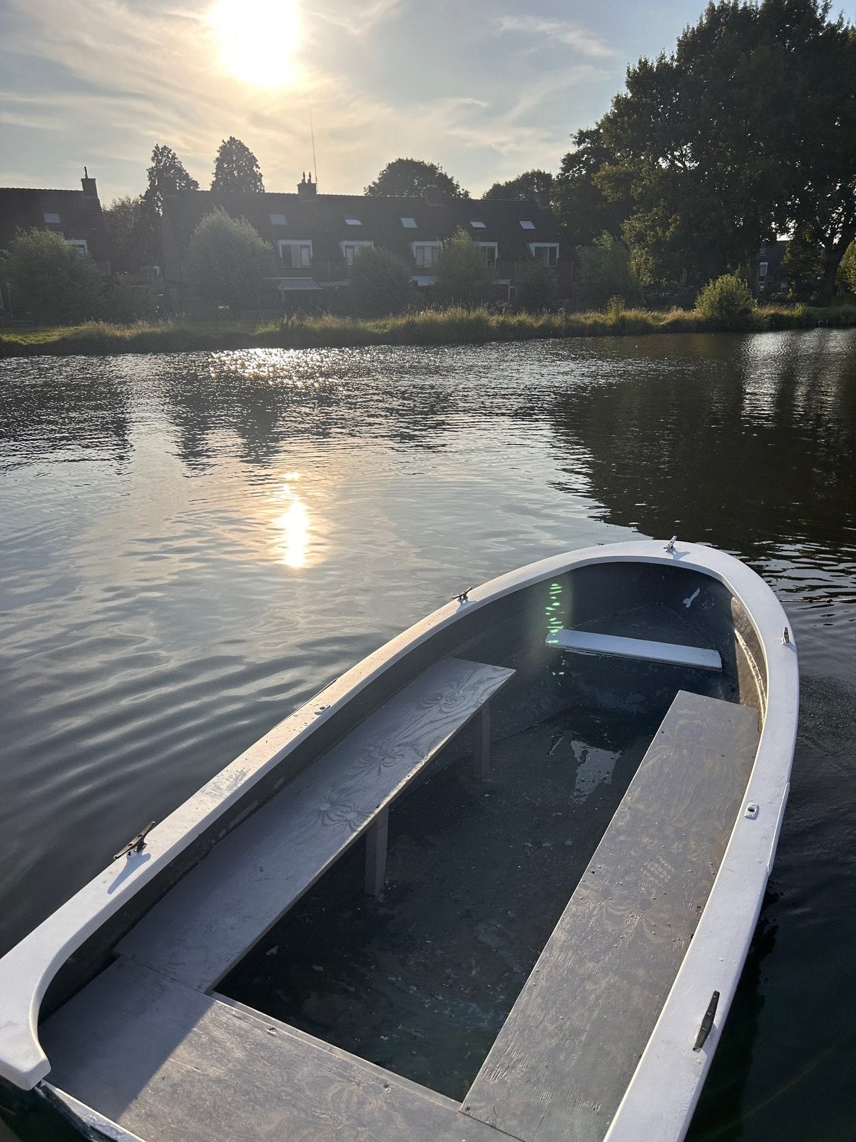 Boot met bankjes, Ophalen, Gebruikt