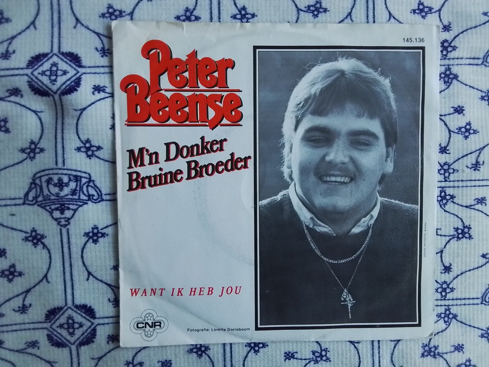 Peter beense        M'n donker bruine broeder, Ophalen of Verzenden, Zo goed als nieuw, 7 inch, Nederlandstalig