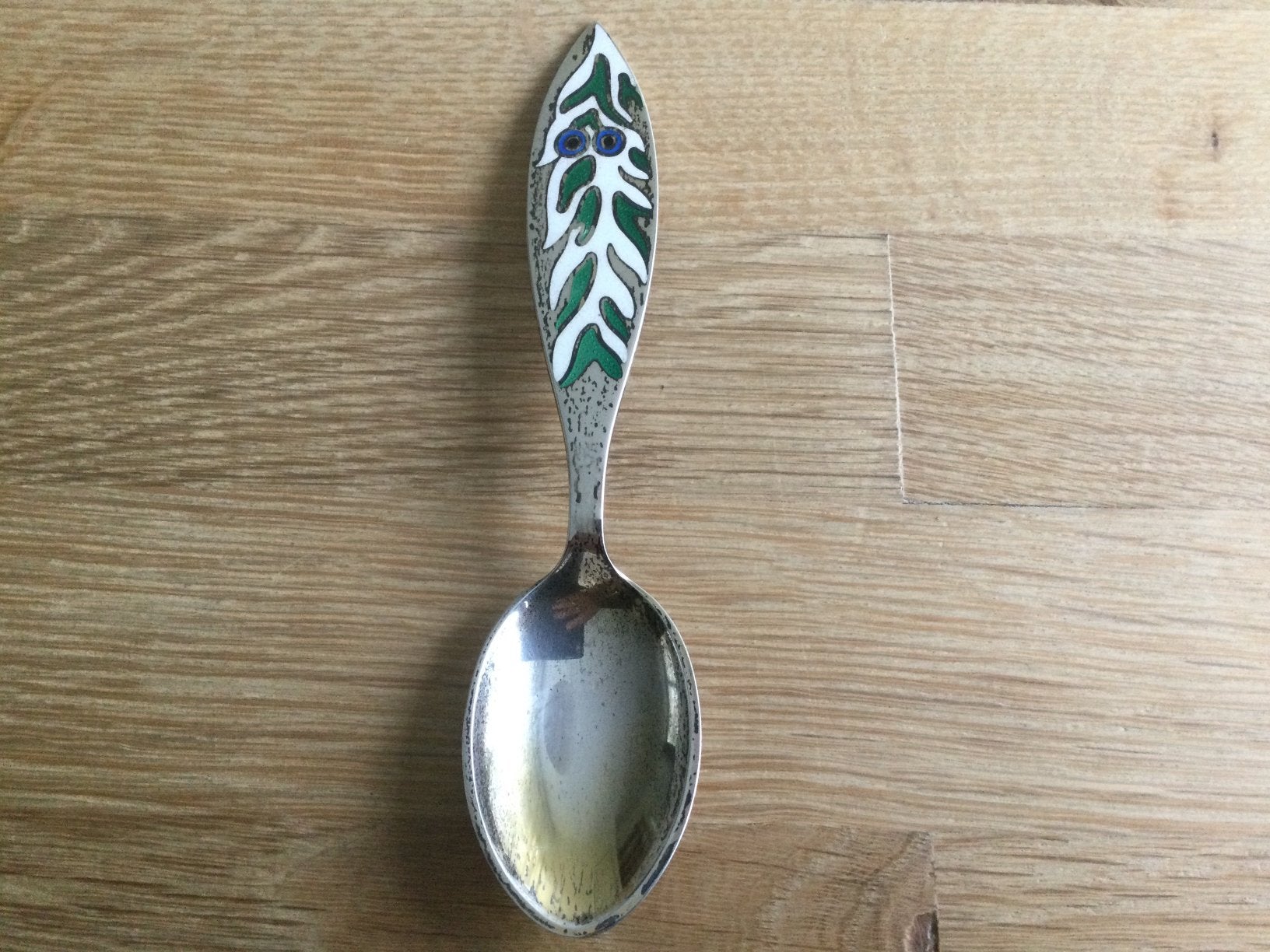 Zilveren Kerstlepel A. Michelson Denmark 1970., Ophalen of Verzenden, Zilver
