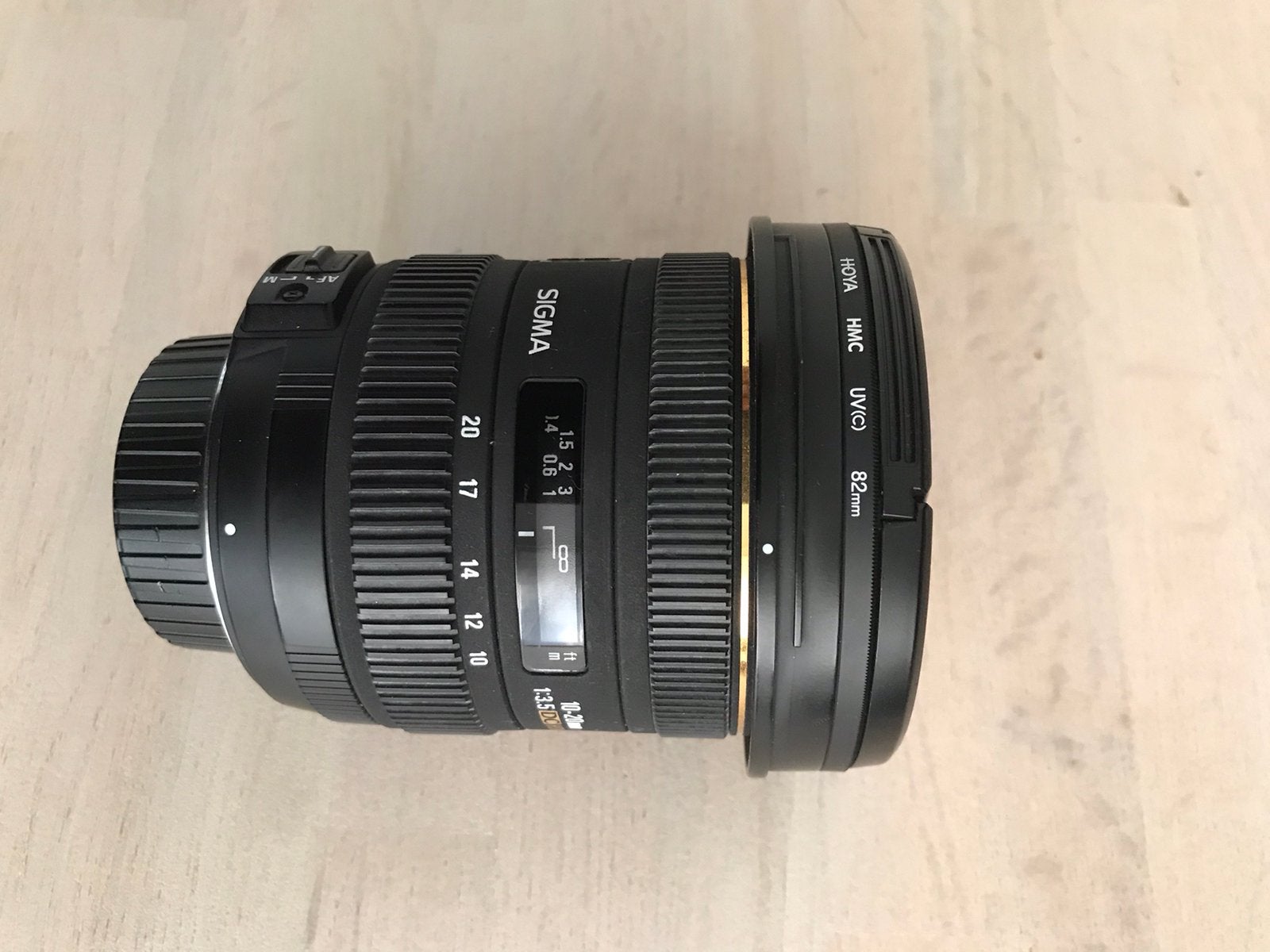 Sigma 10-20 mm 1:3.5 DC HSM, Ophalen, Sigma, Groothoeklens, Zo goed als nieuw