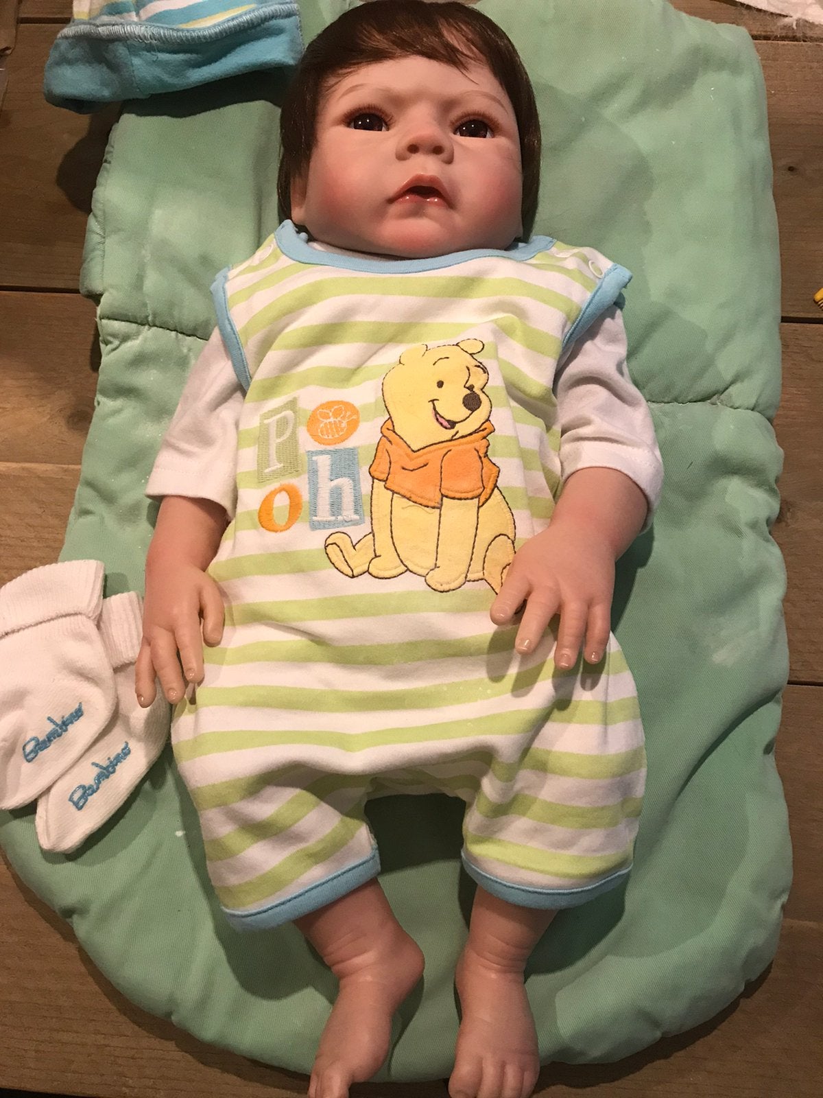 Nieuwe babypop volledig lijfje jongen, Ophalen of Verzenden, Nieuw