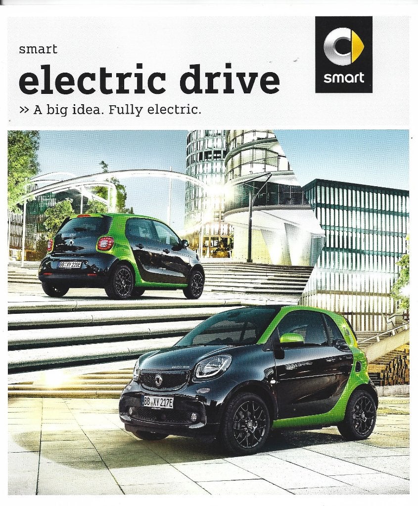 Brochure Smart Electric 2017, Ophalen of Verzenden, Gelezen, Overige merken
