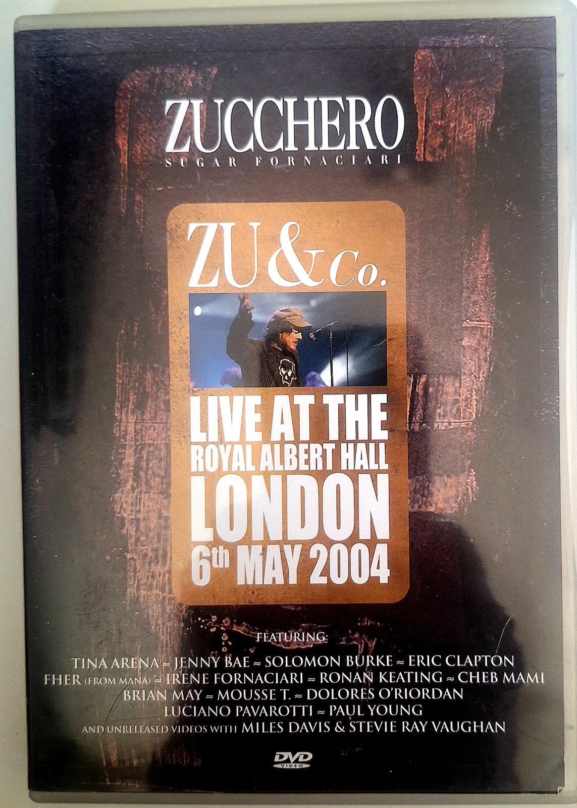 DVD  ZUCCHERO - Live At The Royal Albert Hall, Alle leeftijden, Ophalen of Verzenden, Gebruikt
