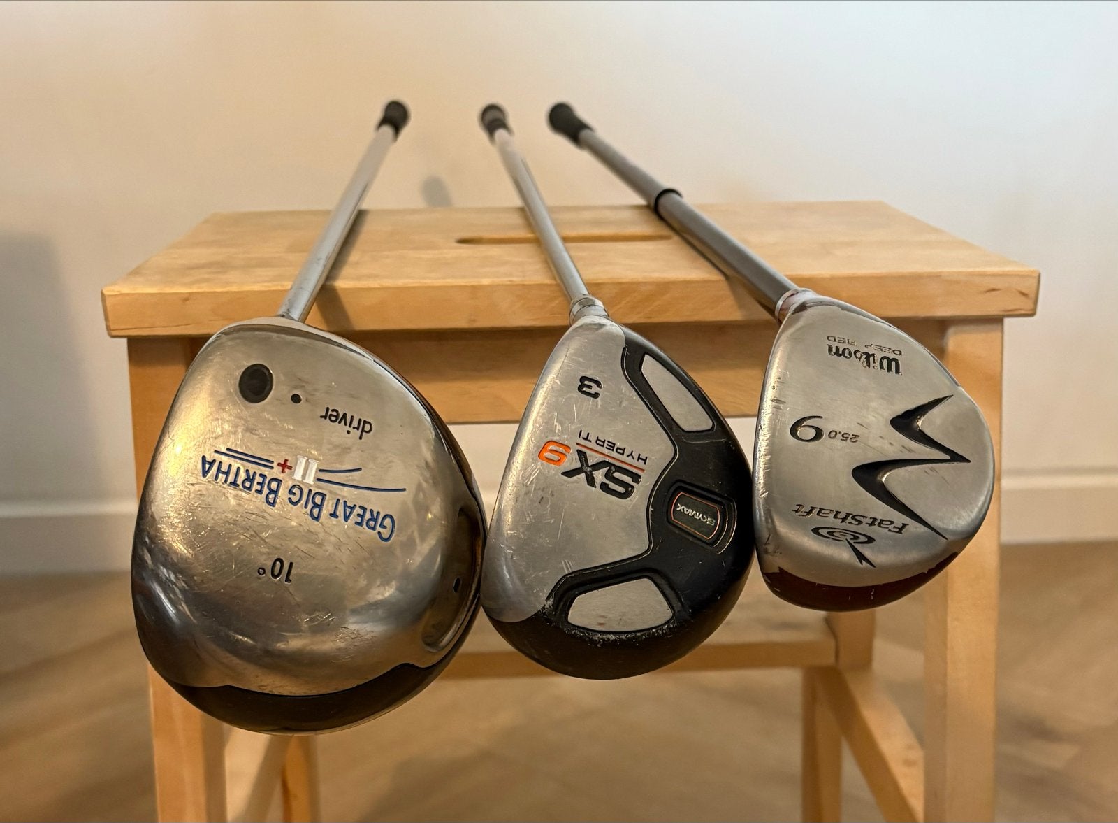 Houten set voor beginners: Driver, Houten 3 & 9, Ophalen, Gebruikt, Set, Callaway