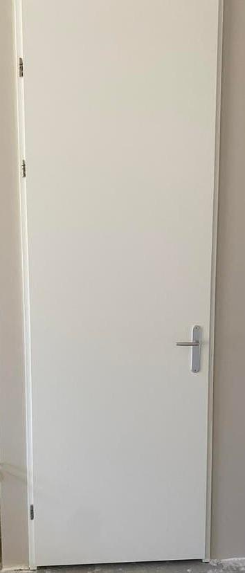 Berkvens Verdi900 Deur incl. kozijn - Kristalwit, Ophalen, 80 tot 100 cm, 215 cm of meer, Binnendeur