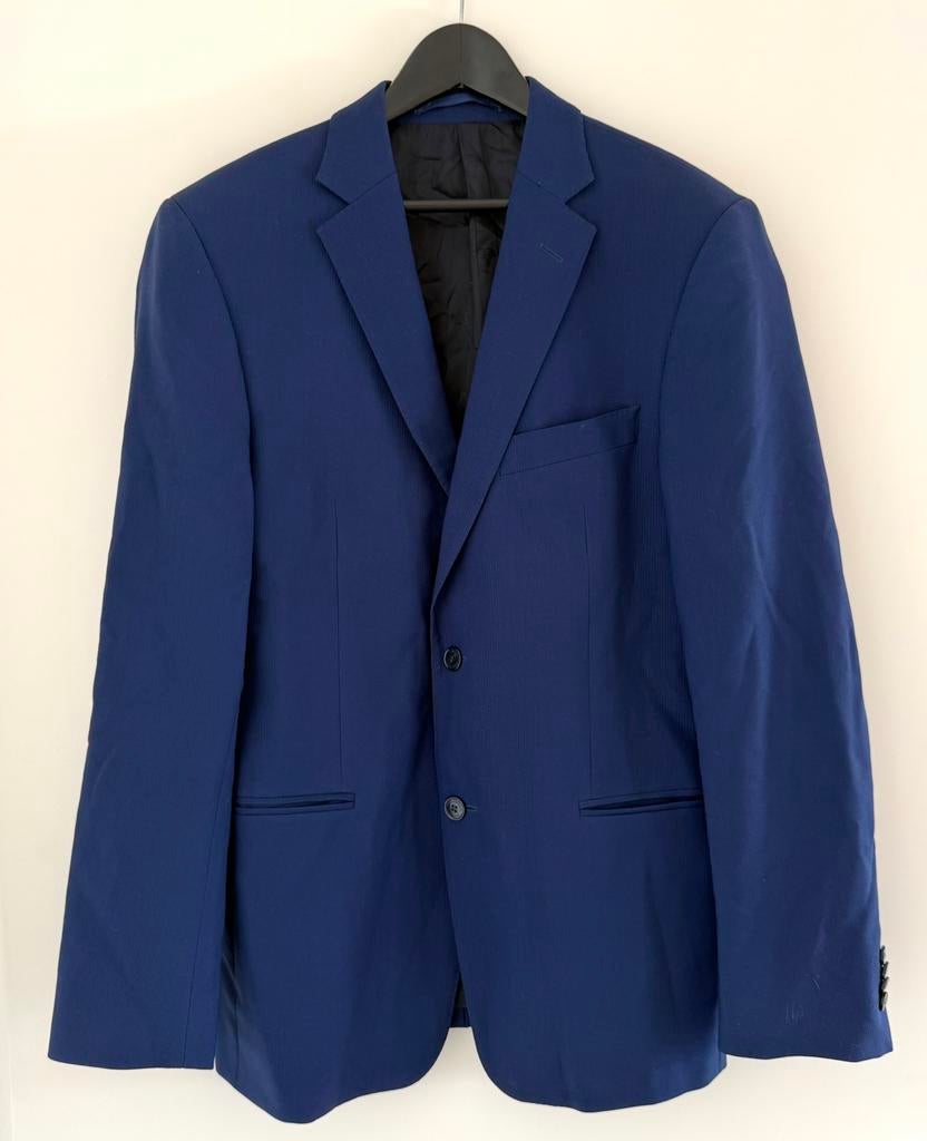 Versace Collection - Blauwe Blazer Jack - 50 Heren Unisex, Ophalen of Verzenden, Zo goed als nieuw, Maat 48/50 (M), Blauw