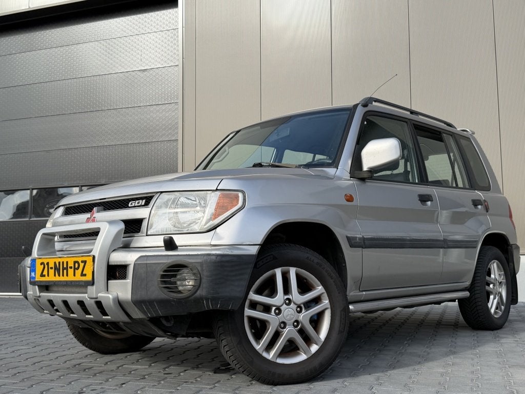 Mitsubishi Pajero Pinin 2.0 GDI GLS Long B. (bj 2003), Auto's, Stof, Gebruikt, 4 cilinders, 129 pk