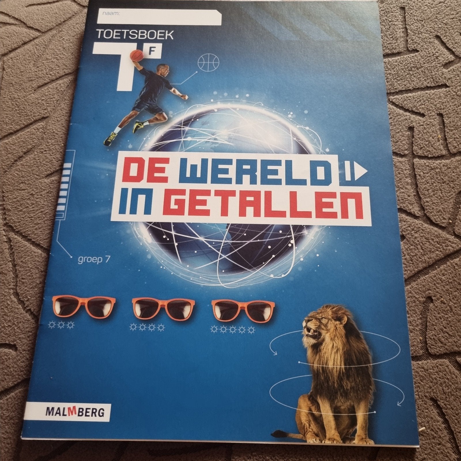 Groep 7 De Wereld in Getallen Toetsboek rekenen Malmberg, Boeken, Kinderboeken | Jeugd | 10 tot 12 jaar, Nieuw, Ophalen of Verzenden