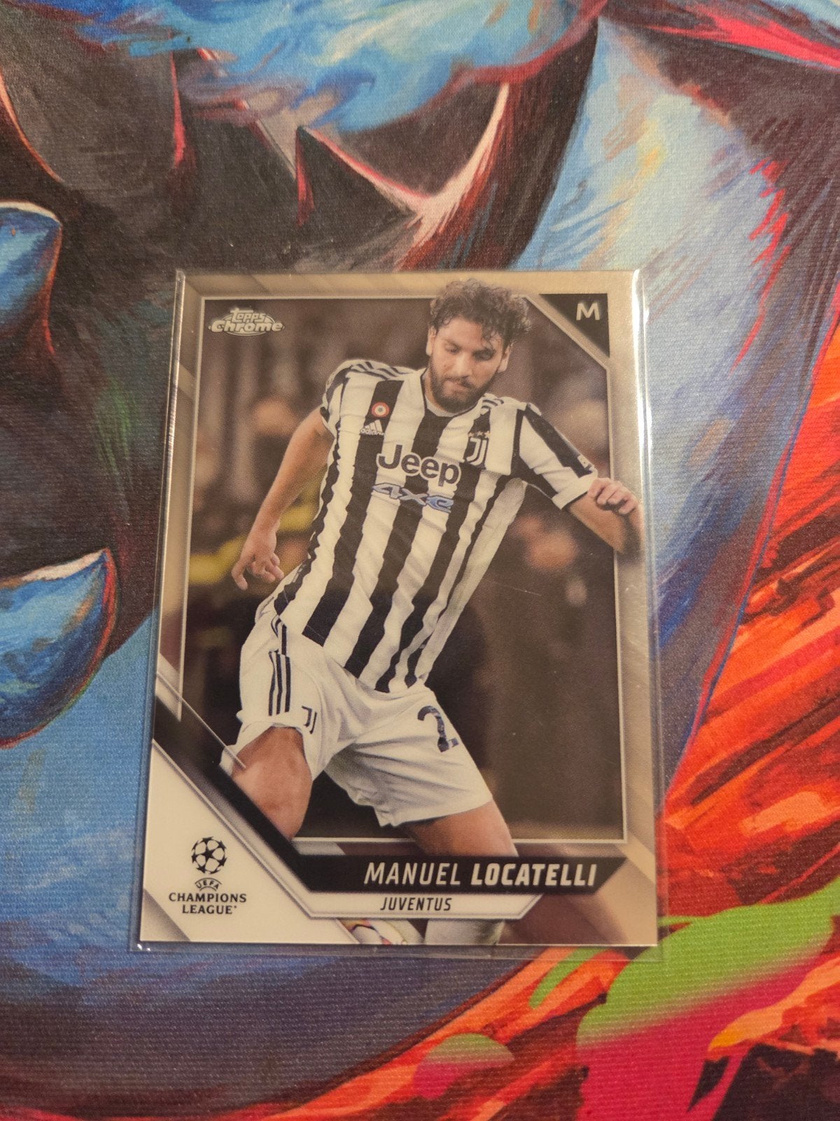 Manuel Locatelli Topps Chrome Champions League kaart, Ophalen of Verzenden