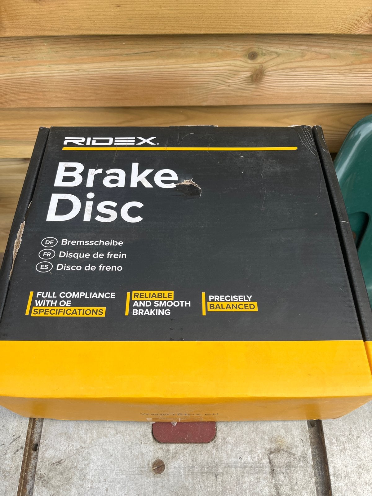 RIDEX Remschijf 82B0268 - Nieuw in doos, Ophalen, Nieuw, Universele onderdelen