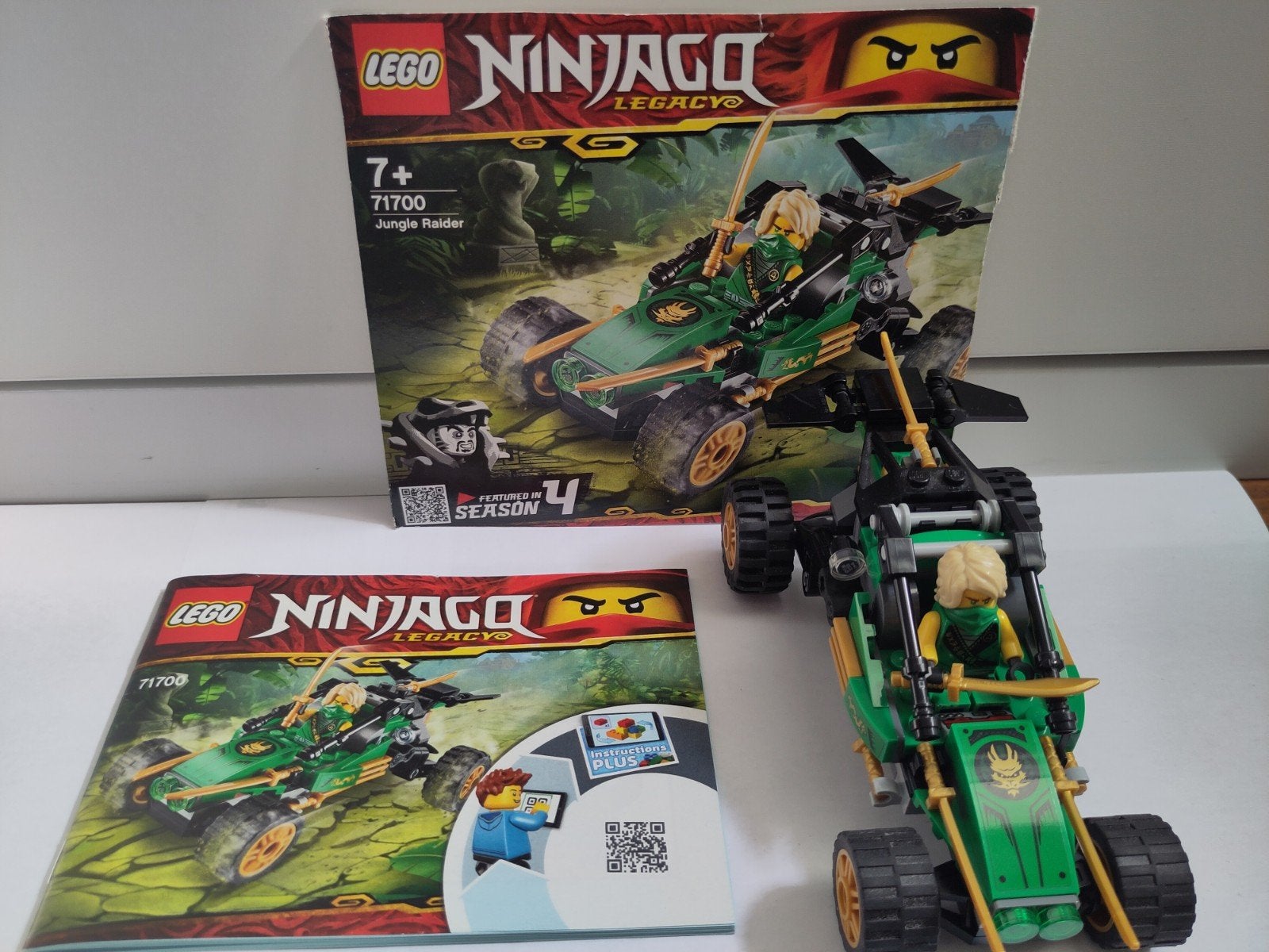 Lego Ninjago 71700 Jungle Raider met Lloyd minifiguur, Ophalen, Lego, Zo goed als nieuw, Ninjago