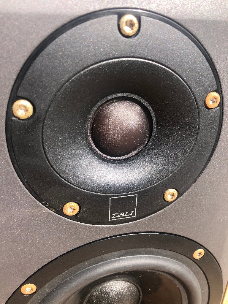 PRACHTIGE SET DALI BLUE 1001 SPEAKERS, Ophalen, Gebruikt, 60 tot 120 watt, Dali