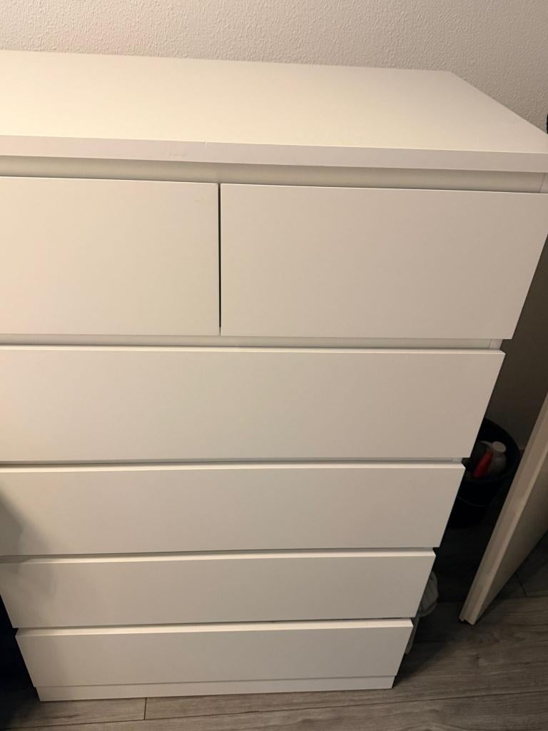 Ikea Kast Malm gebruikt in goede staat, Ophalen, 5 laden of meer, 50 tot 100 cm, Zo goed als nieuw