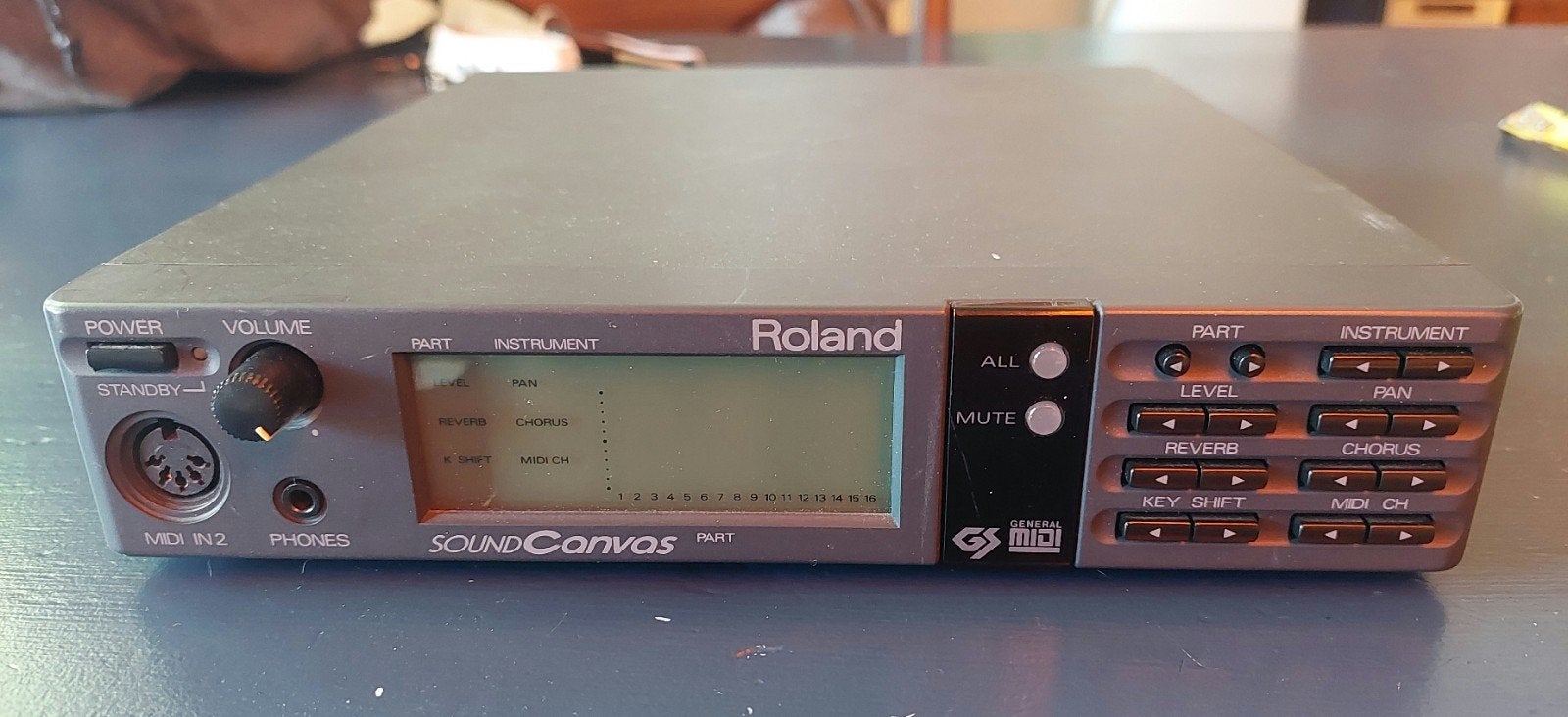 roland sound canvas, Ophalen