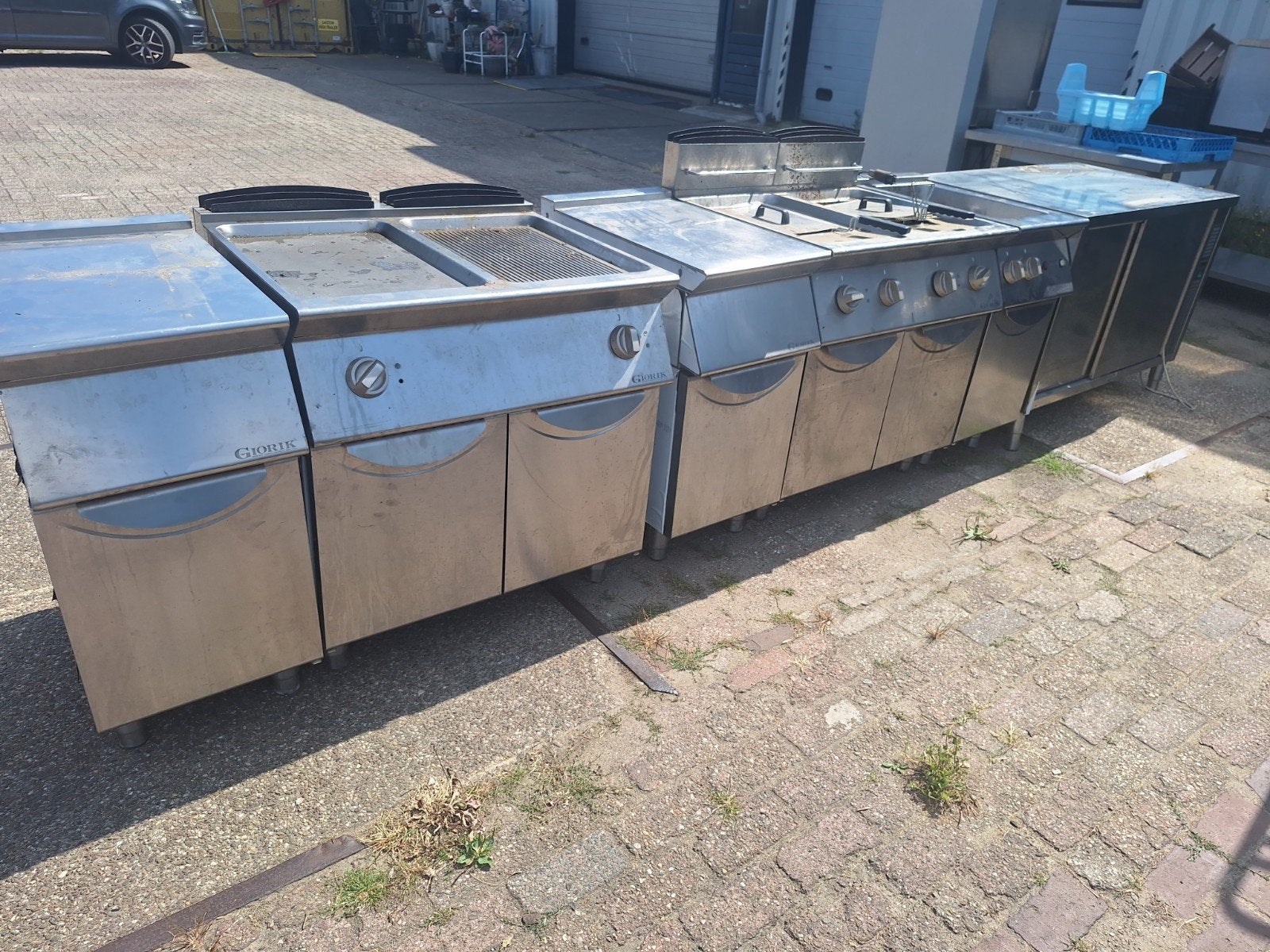 bakwand, Ophalen