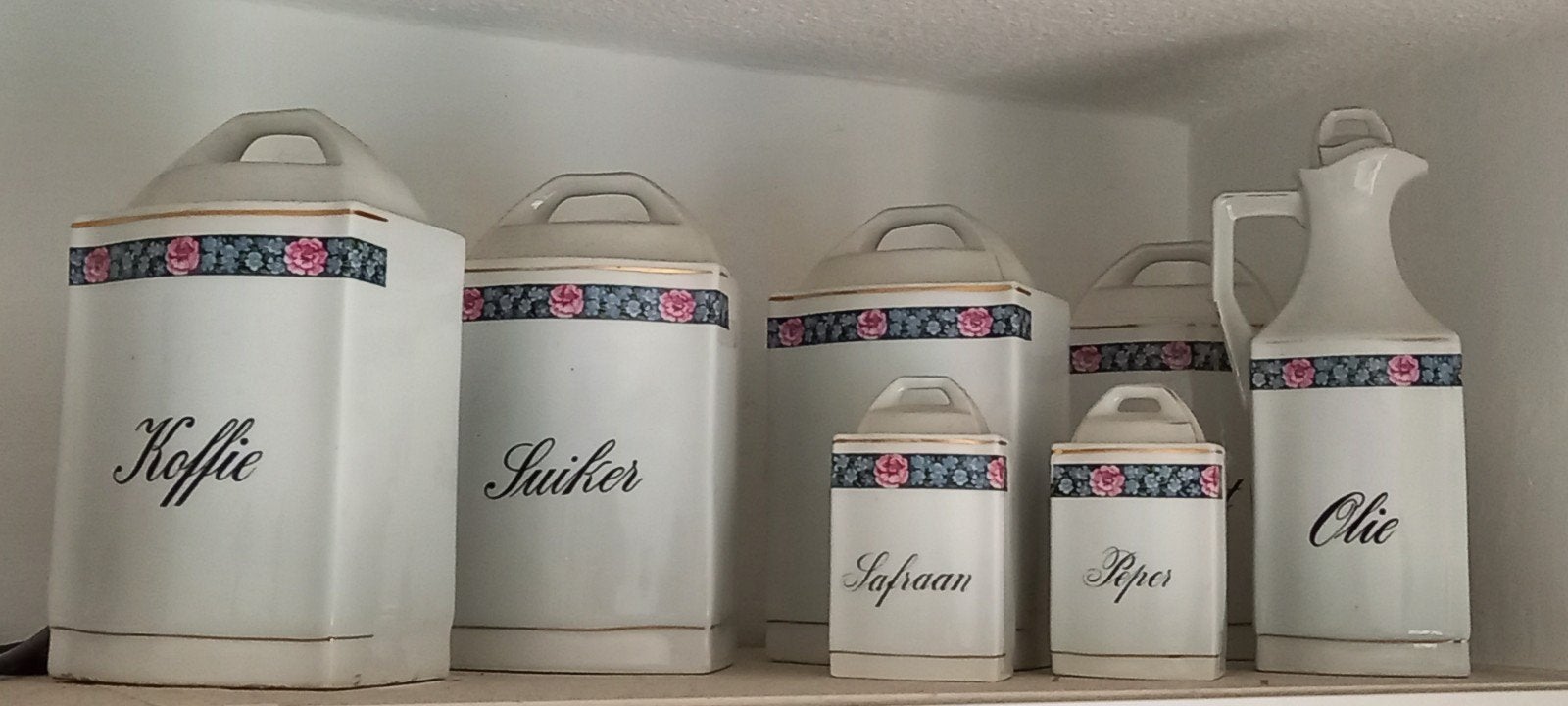 voorraadpotten, Antiek en Kunst, Ophalen of Verzenden