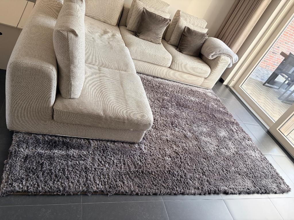 Vloerkleed, Ophalen, Gebruikt, Bruin, 150 tot 200 cm