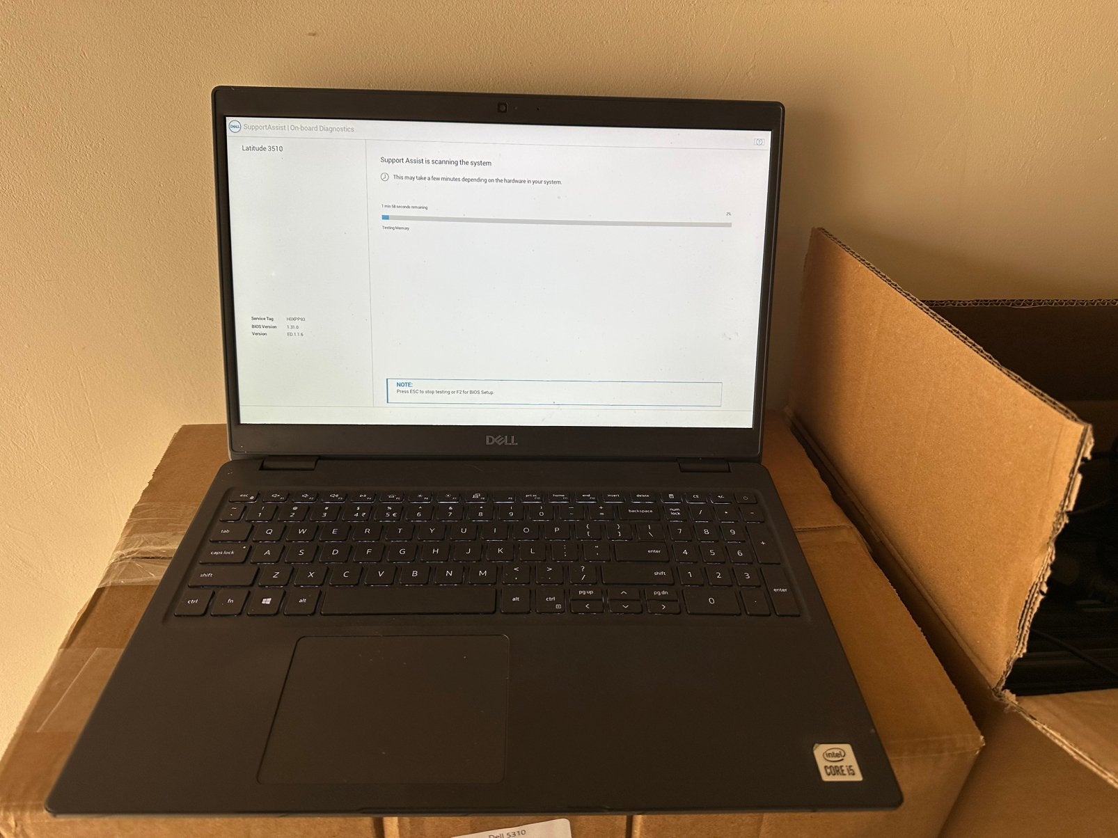 Partij van 107x Dell 3510 i5-gen10/8gb/256gb, Computers en Software, Windows Laptops, Ophalen, Zo goed als nieuw, 15 inch, 2 tot 3 Ghz