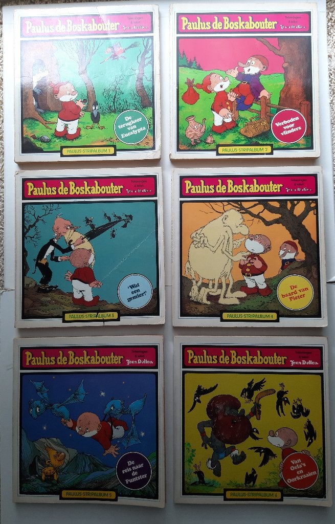 Paulus de Boskabouter, Gelezen, Fictie algemeen, Ophalen of Verzenden, Jean Dulieu