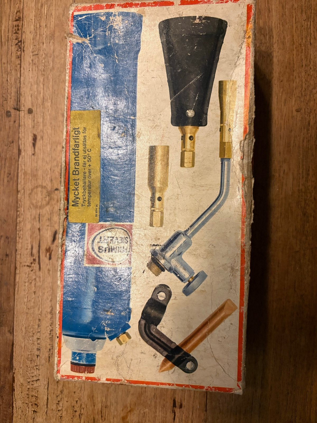 Vintage Primus-Sievert 2101 Soldeerbrander Set, Ophalen of Verzenden, Gebruikt, Overige typen, Overige merken