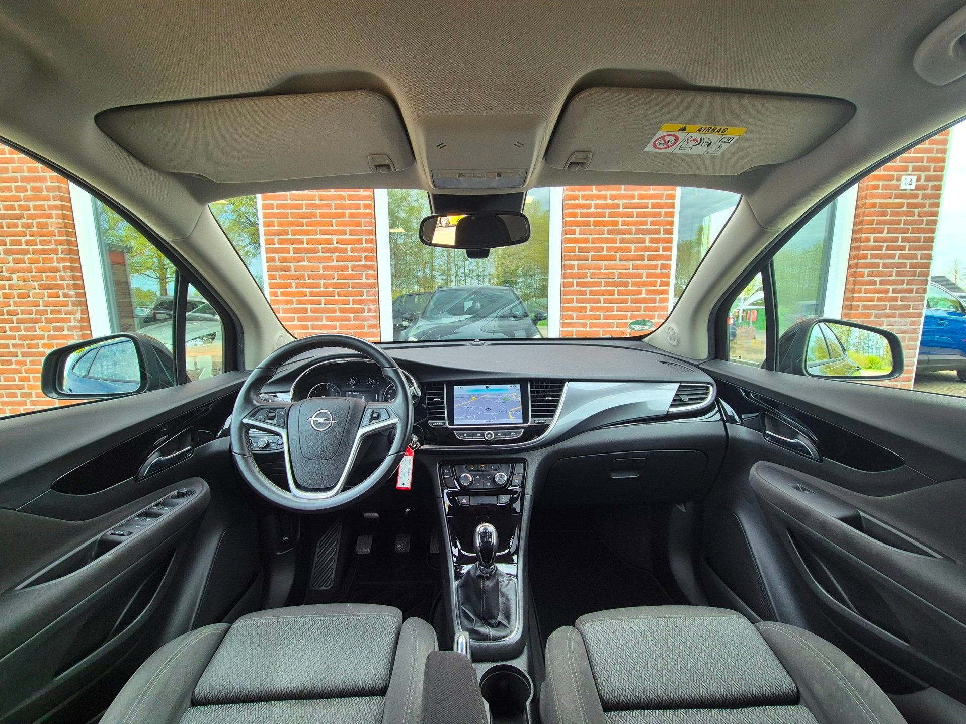 Opel Mokka X 1.4 Turbo Business+ 140PK 5drs airco, cruise, p, Auto's, Stof, Euro 6, Zwart, Origineel Nederlands